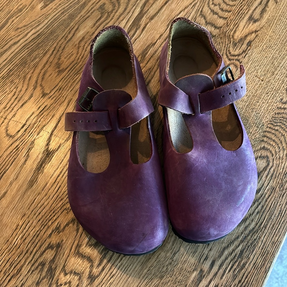 Birkenstock Paris leather shoes